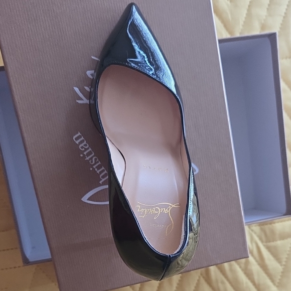 Christian Louboutin Black Patent Heels - Picture 5 of 6